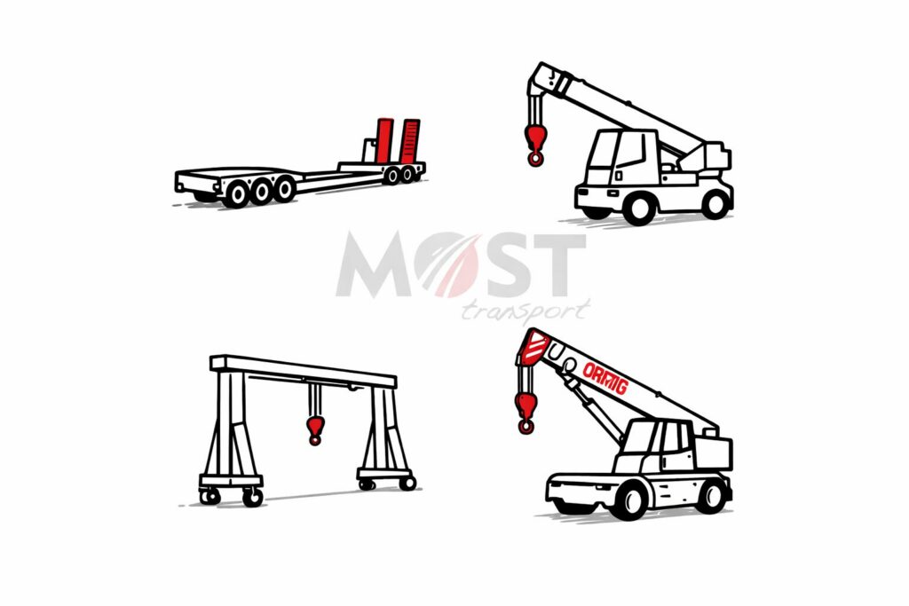 remolques plataformas para_transporte de maquinaria
